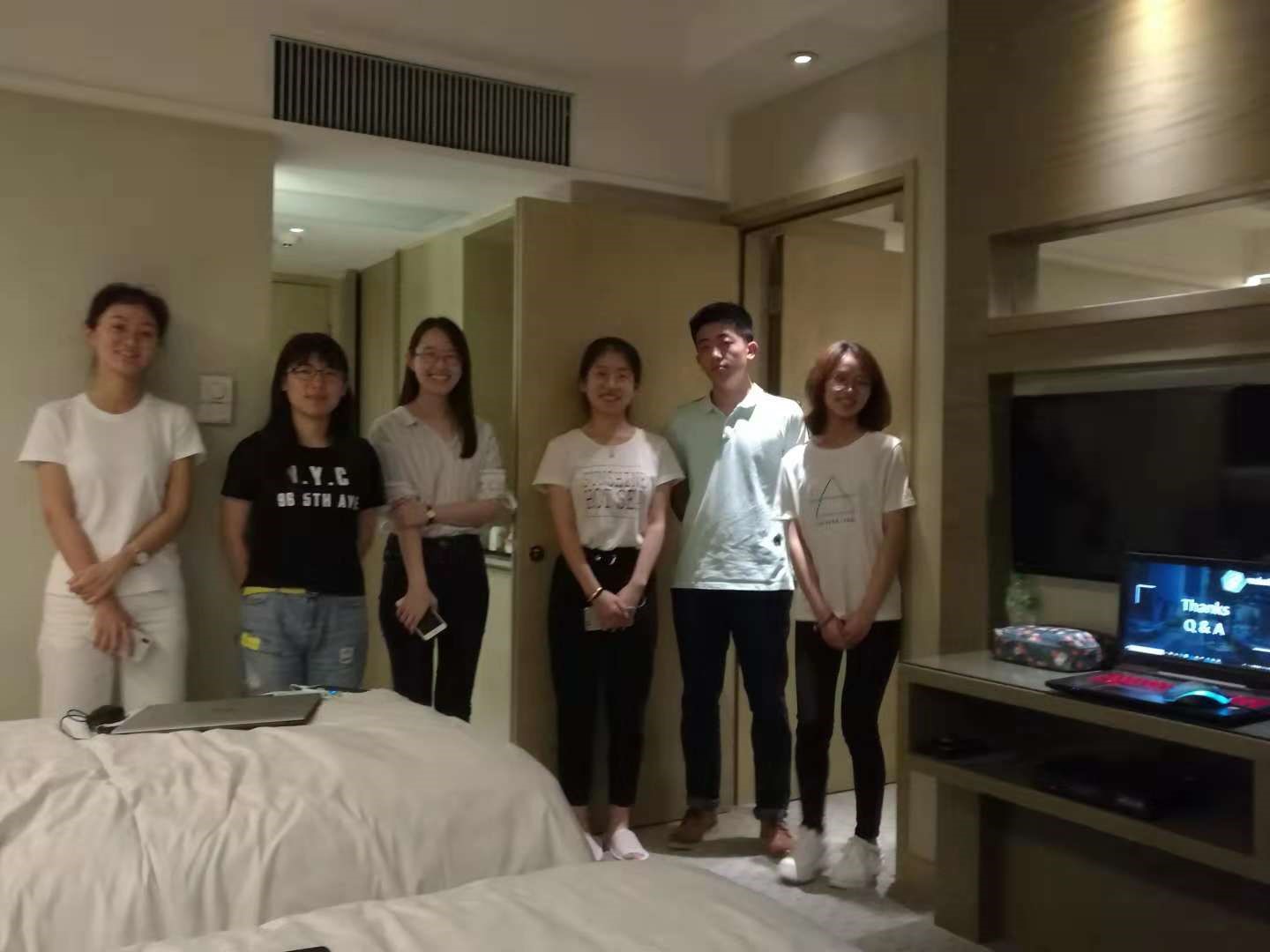 酒店准备